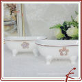 China Factory Wholesale Porcelain Ceramic Soap Dish Soap Holder